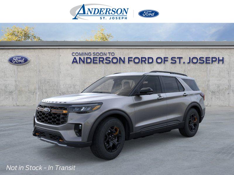 Carbonized Gray 2026 Ford Explorer SUV / Crossover All-Wheel Drive Automatic