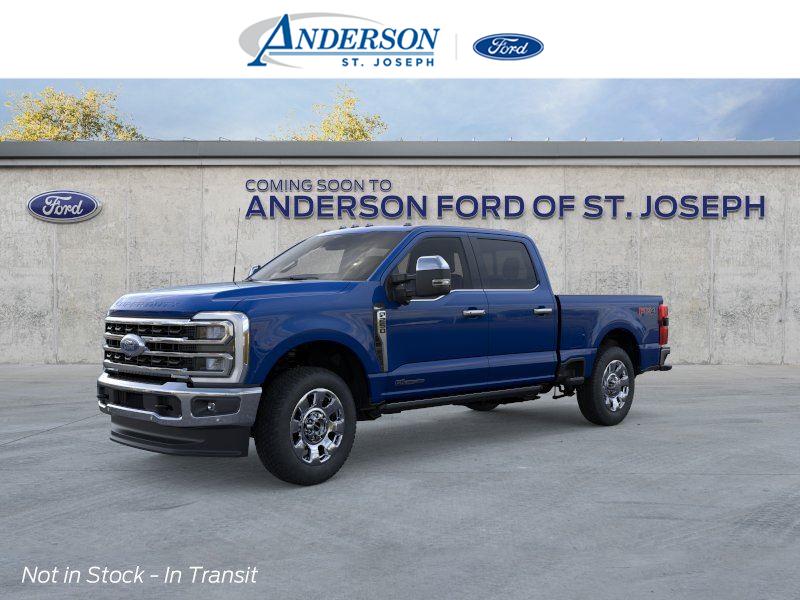 Argon Blue Metallic 2026 Ford F-250 Super Duty Pickup Truck Four-Wheel Drive Automatic