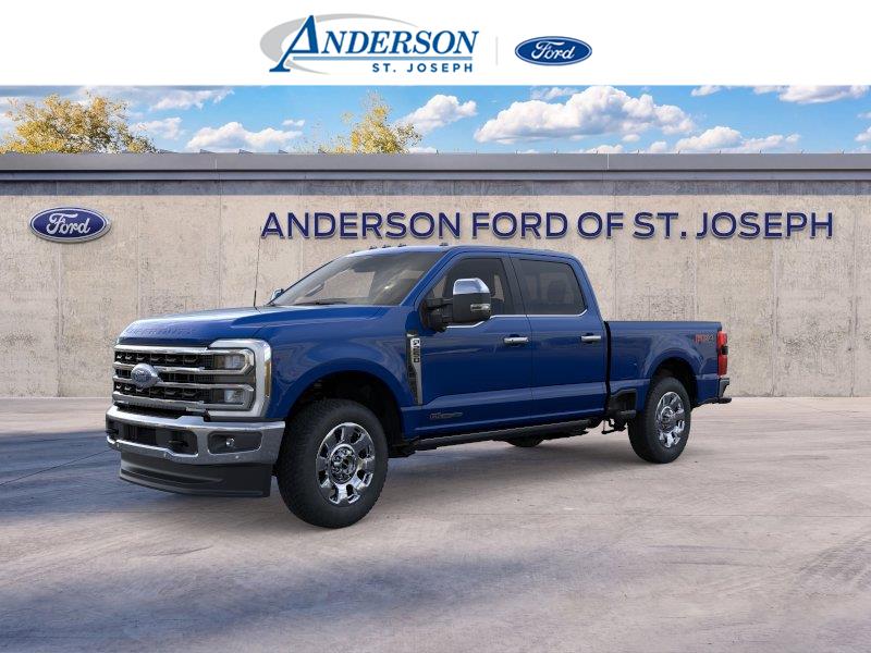 Argon Blue Metallic 2026 Ford F-250 Super Duty Pickup Truck Four-Wheel Drive Automatic