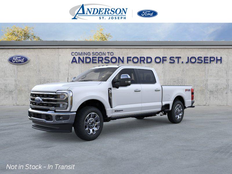 Star White Metallic Tri-Coat 2026 Ford F-250 Super Duty Pickup Truck Four-Wheel Drive Automatic