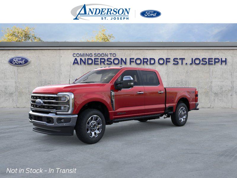 Ruby Red Metallic Tinted Clearcoat 2026 Ford F-250 Super Duty Pickup Truck Four-Wheel Drive Automatic