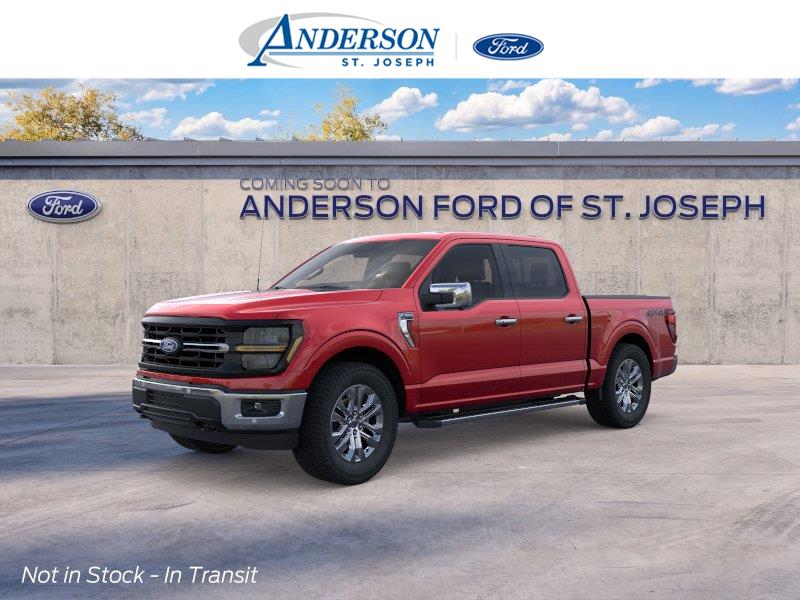 Ruby Red Metallic Tinted Clearcoat 2026 Ford F-150 Pickup Truck Four-Wheel Drive Automatic