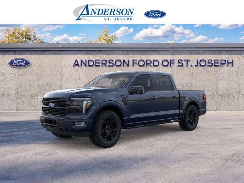 Antimatter Blue Metallic 2026 Ford F-150 Pickup Truck Four-Wheel Drive Automatic