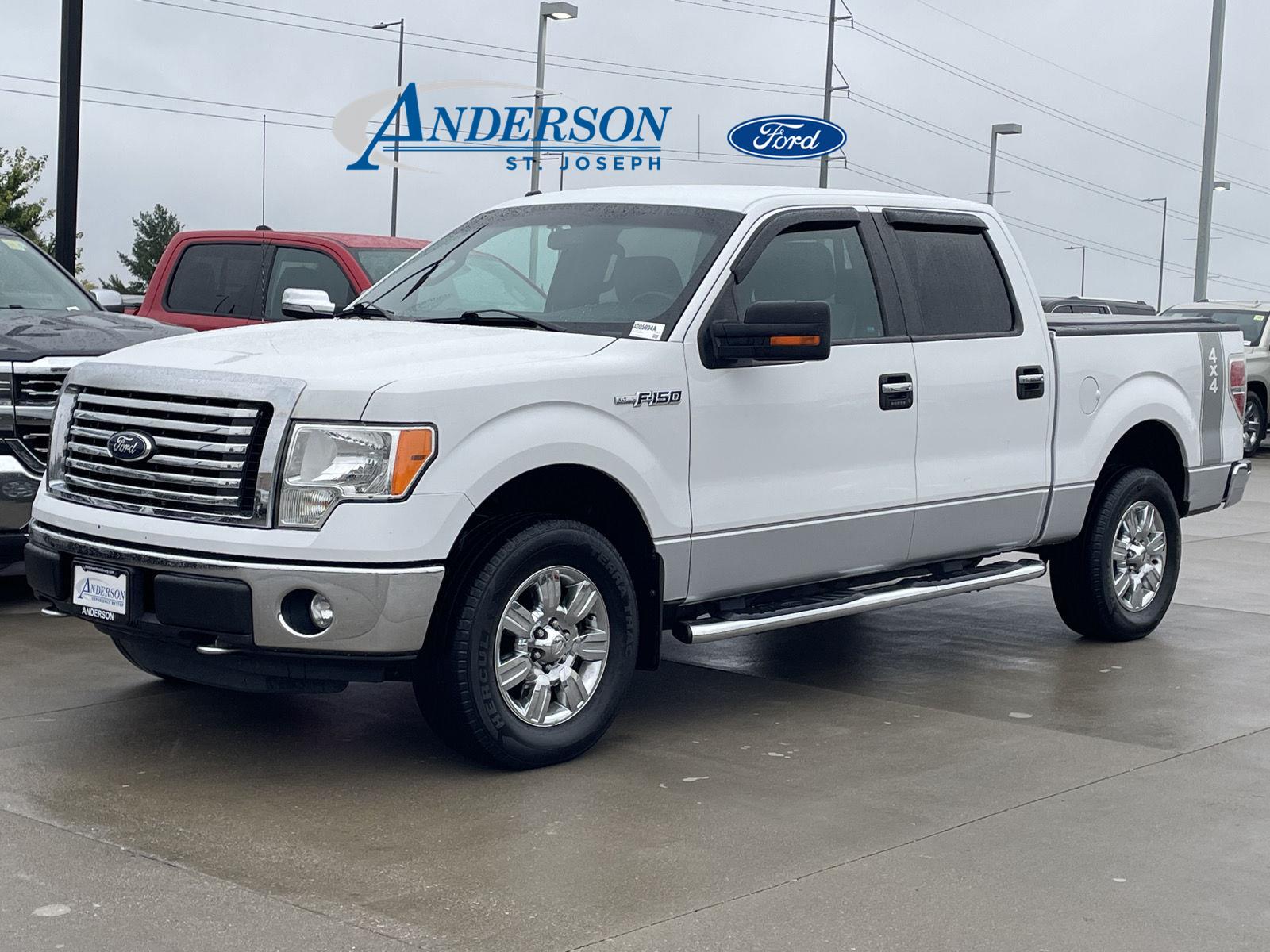 Oxford White/Ingot Silver Metallic 2012 Ford F-150 Pickup Truck Four-Wheel Drive 6-Speed Automatic
