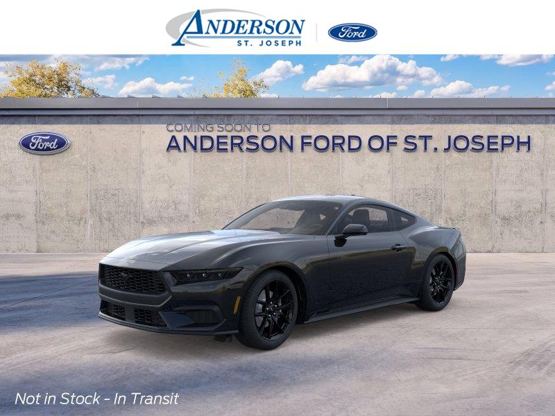 Shadow Black 2026 Ford Mustang Coupe Rear-Wheel Drive Automatic