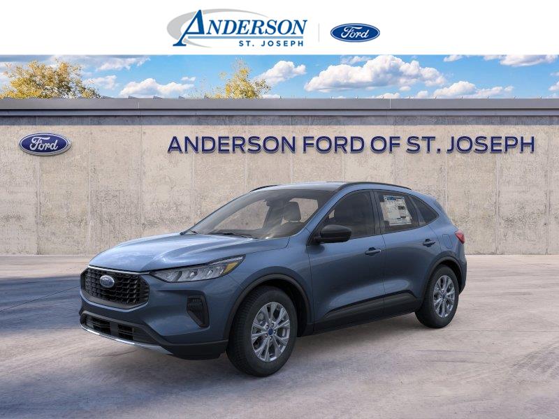 Vapor Blue 2025 Ford Escape SUV / Crossover All-Wheel Drive 8-Speed Automatic