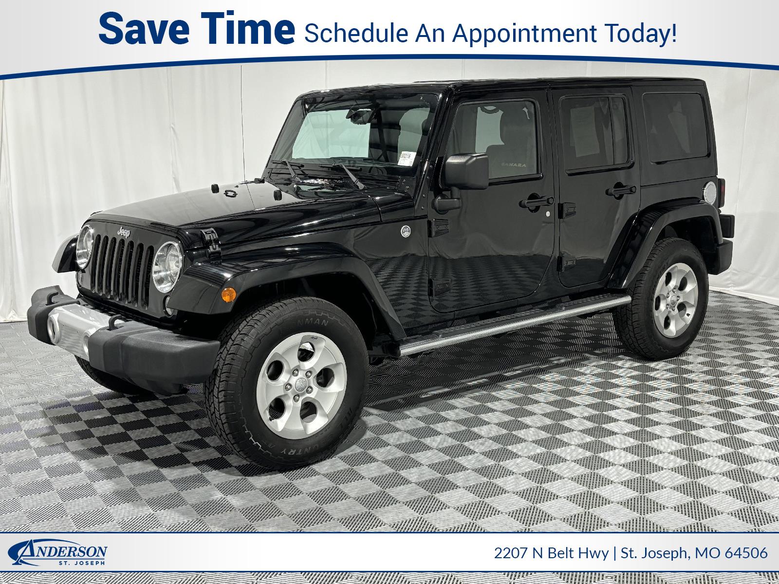 Used 2015 Jeep Wrangler Unlimited Sahara SUV for sale in St Joseph MO