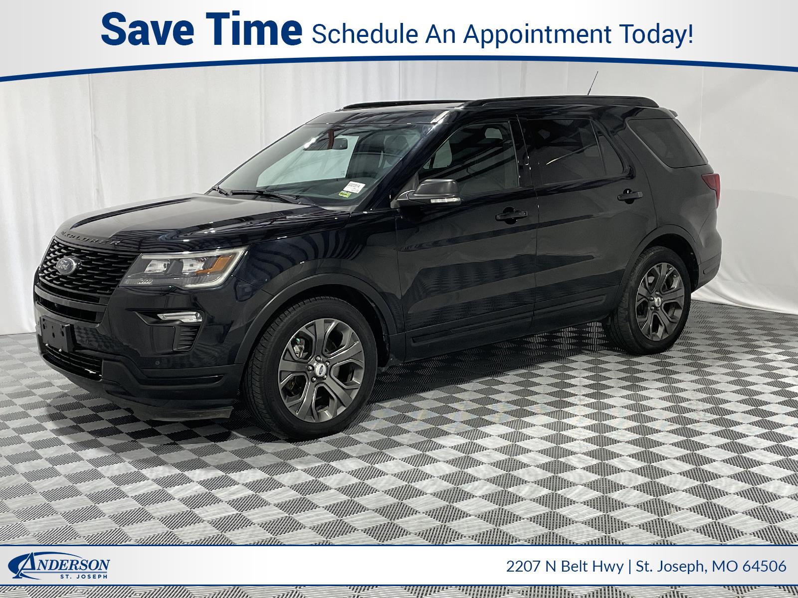 Used 2018 Ford Explorer Sport Stock: 3002201A