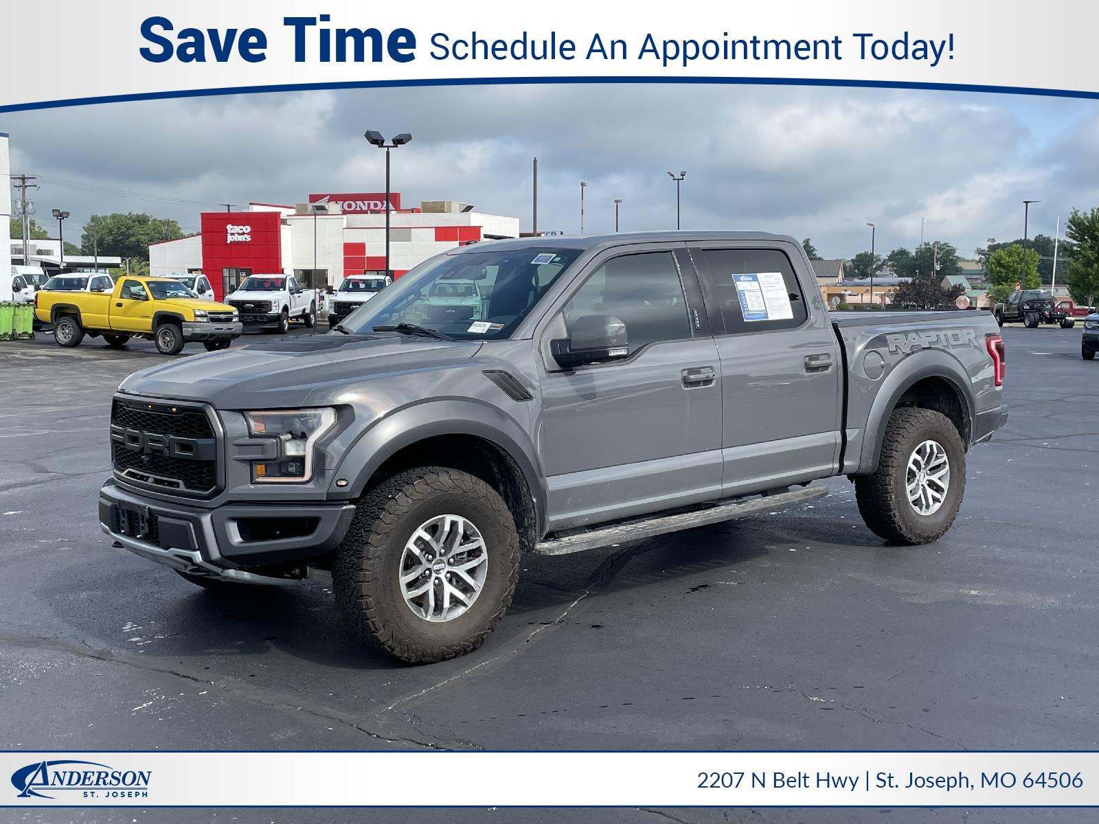 Used 2018 Ford F-150 Raptor Stock: 3002023A