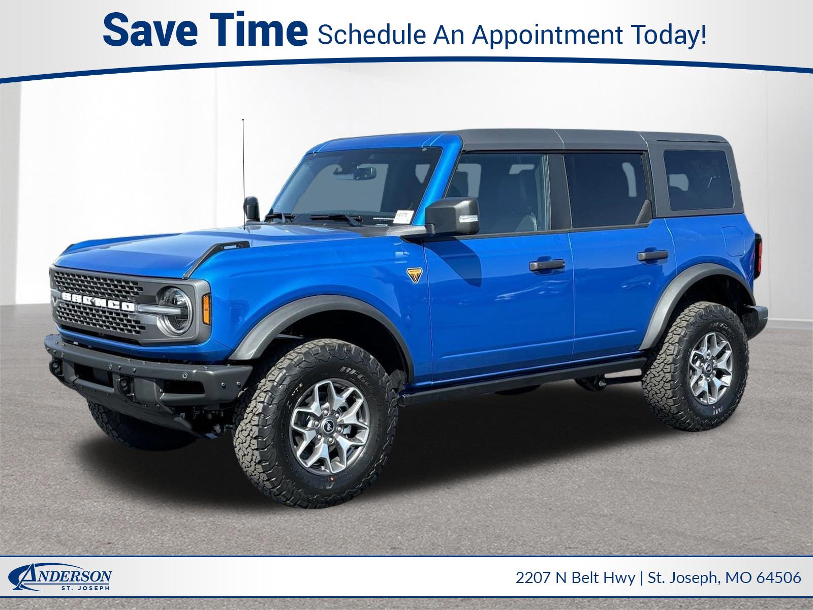 New 2024 Ford Bronco Badlands Sport Utility for sale in St Joseph MO