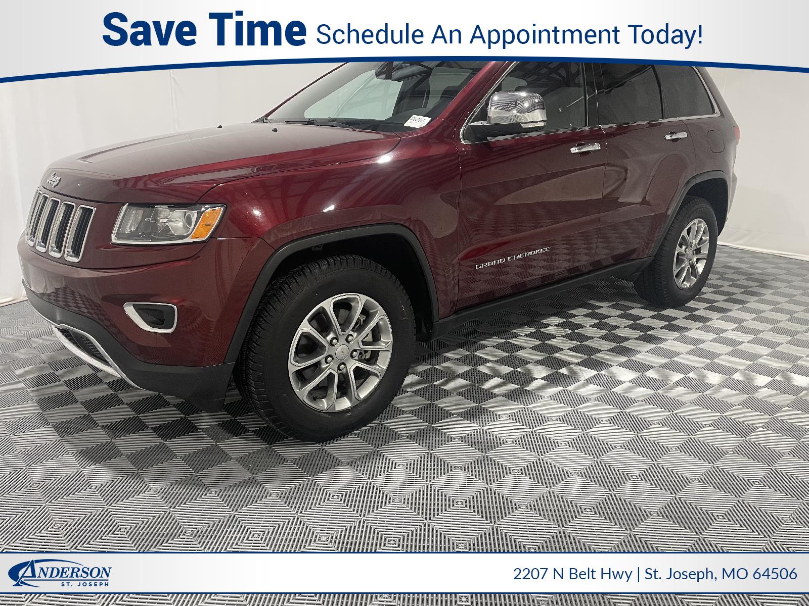 Used 2016 Jeep Grand Cherokee Limited Stock: 3002098A