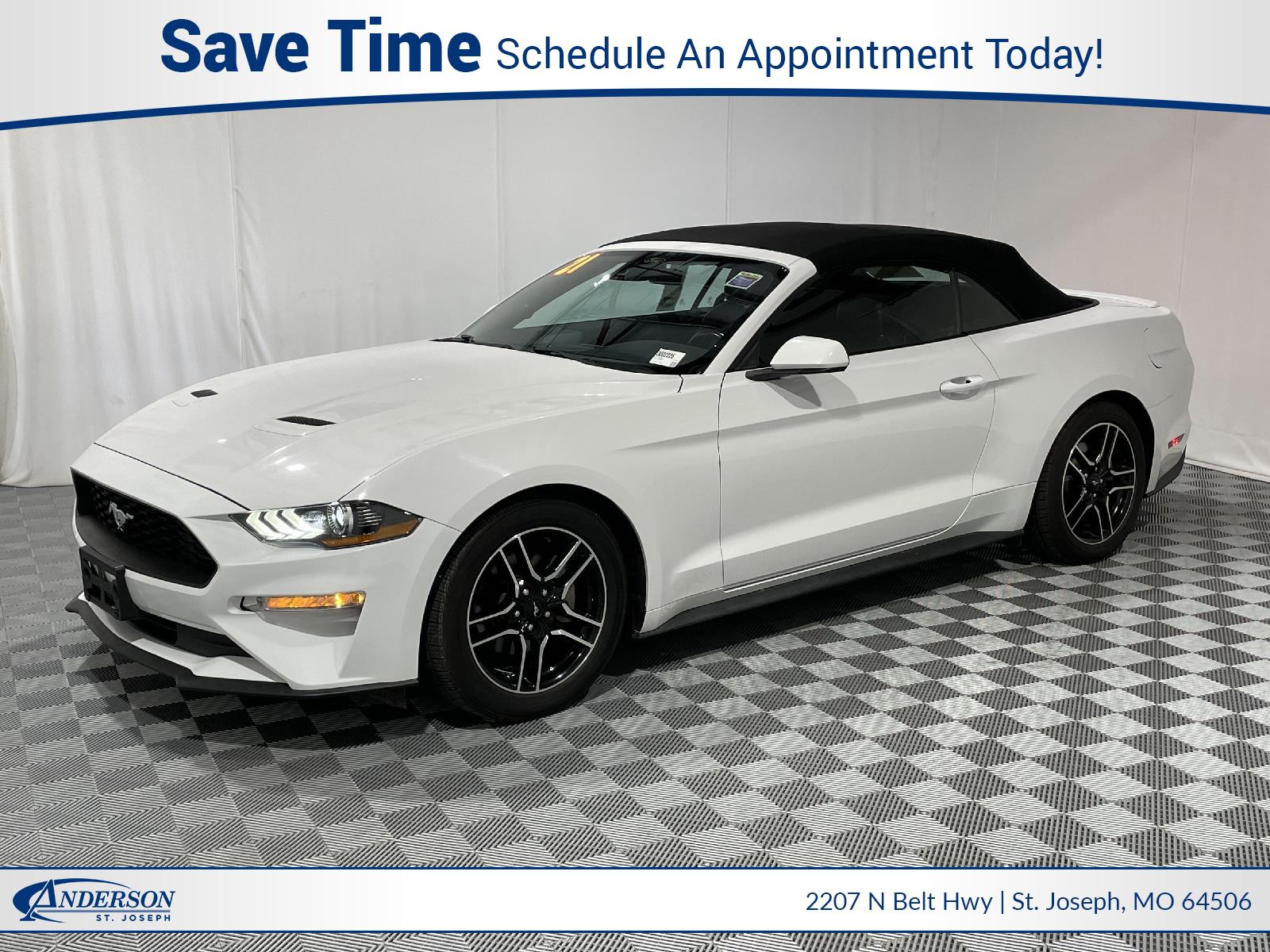 Used 2021 Ford Mustang EcoBoost Premium Convertible for sale in St Joseph MO