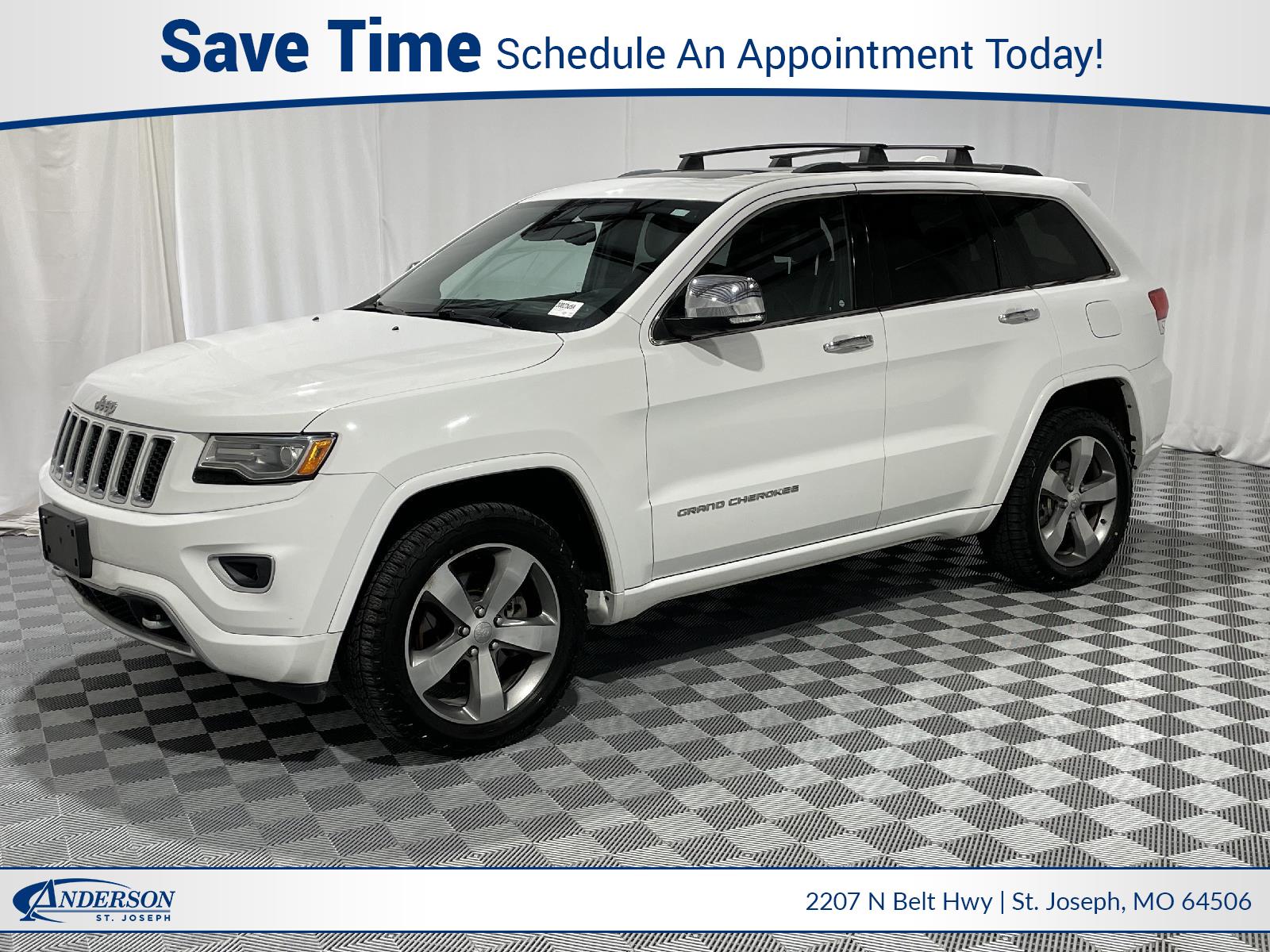 Used 2014 Jeep Grand Cherokee Overland Stock: 3002305A