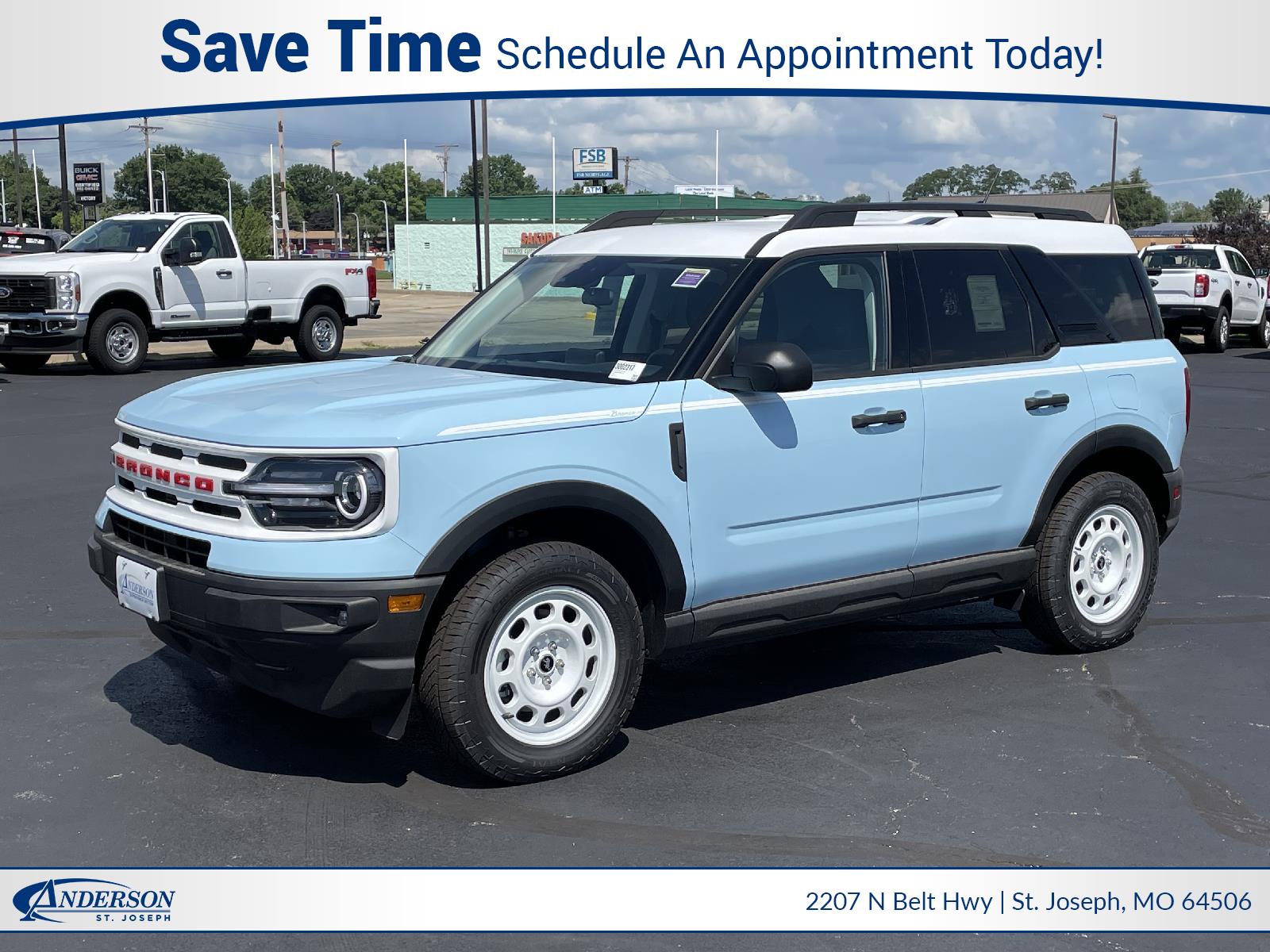 New 2024 Ford Bronco Sport Heritage SUV for sale in St Joseph MO