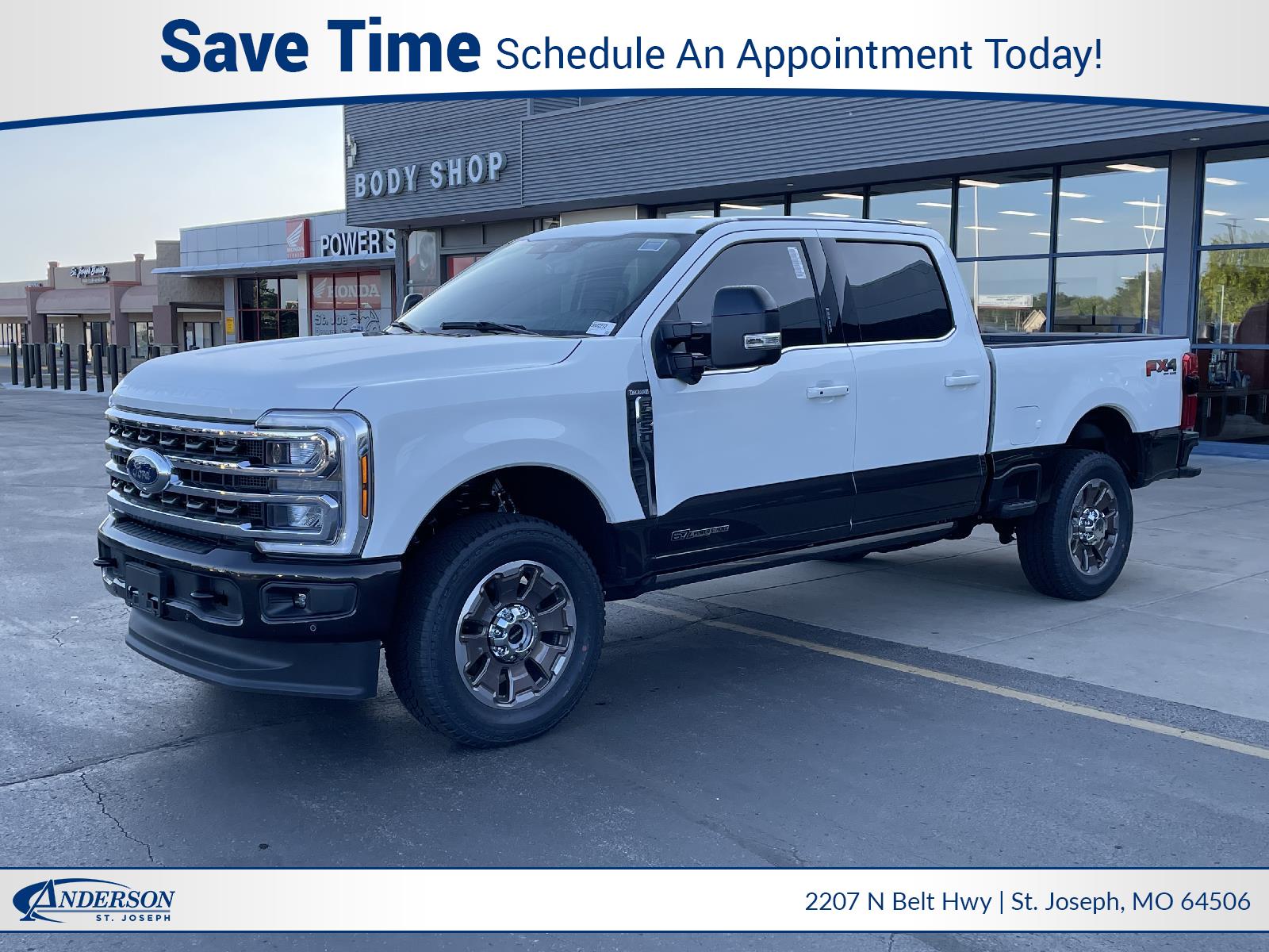 New 2024 Ford Super Duty F-250 SRW King Ranch Crew Cab Truck for sale in St Joseph MO