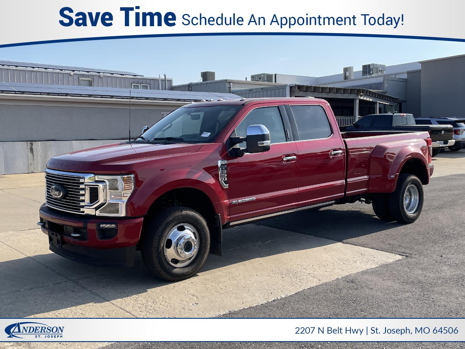 Used 2022 Ford Super Duty F-350 DRW Platinum Crew Cab Truck for sale in St Joseph MO