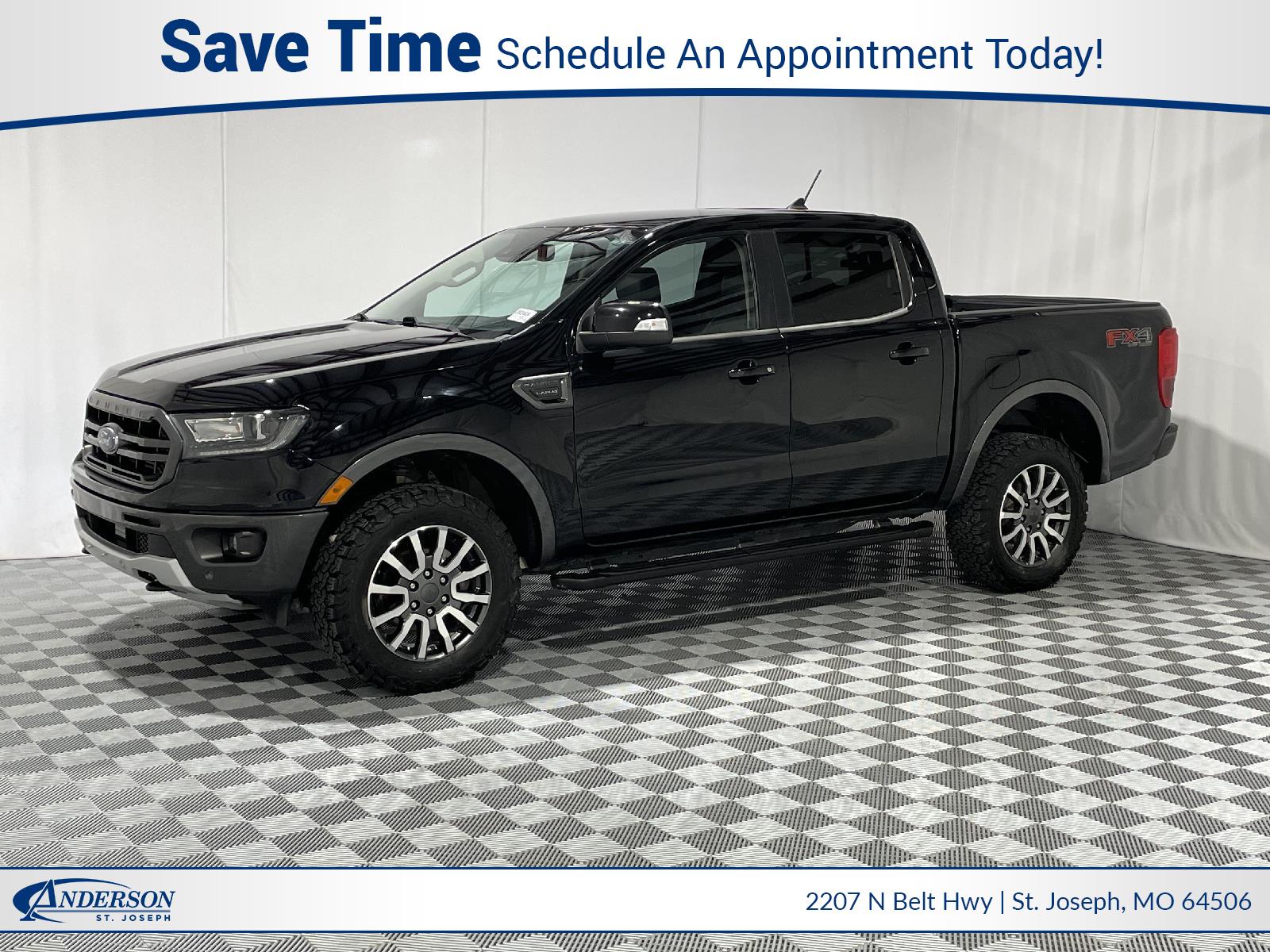 Used 2019 Ford Ranger Lariat Crew Cab Truck for sale in St Joseph MO