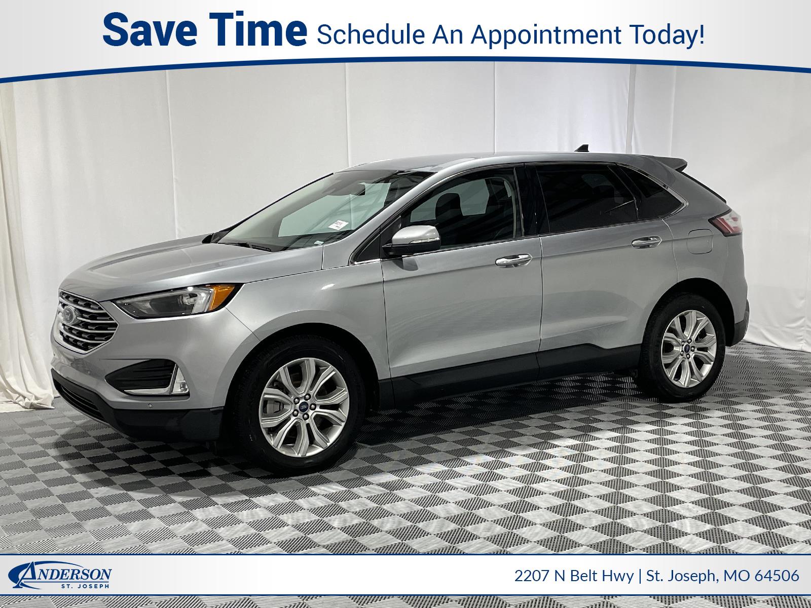 Used 2022 Ford Edge Titanium Stock: 3002510