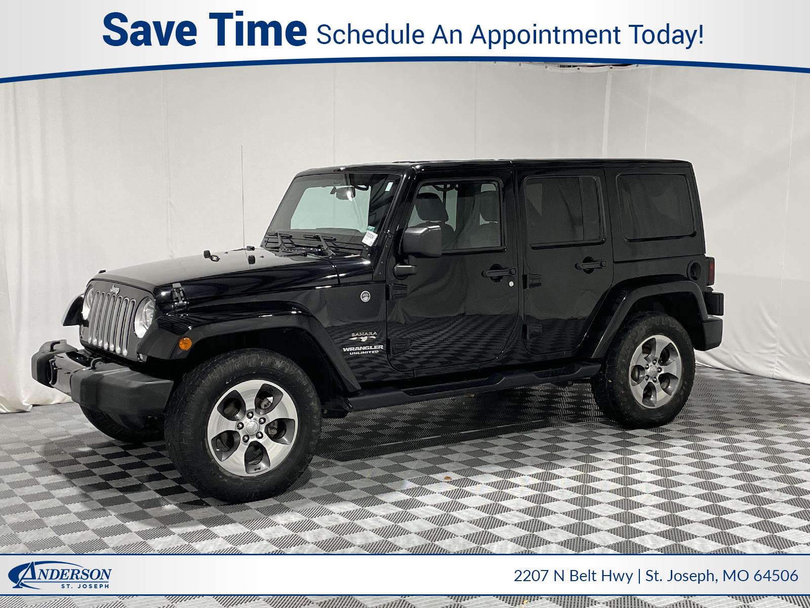 Used 2016 Jeep Wrangler Unlimited Sahara SUV for sale in St Joseph MO