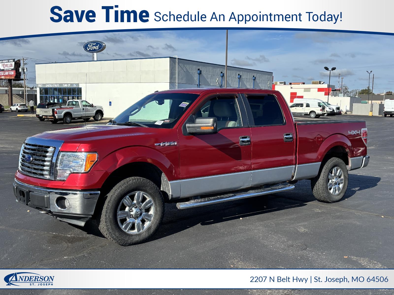 Used 2010 Ford F-150 XLT Crew Cab Truck for sale in St Joseph MO