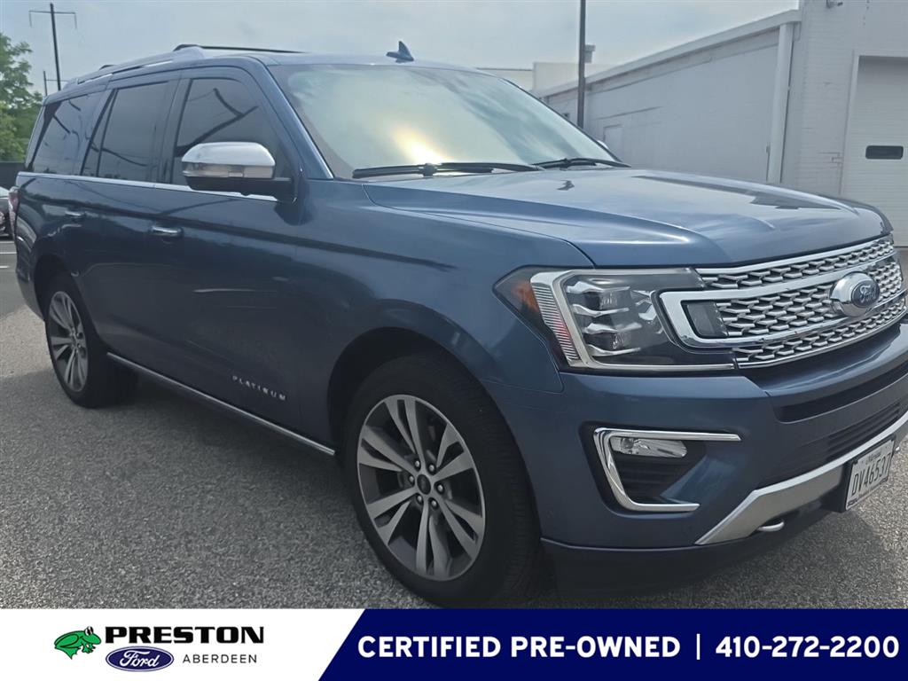 Blue 2020 Ford Expedition SUV / Crossover Four-Wheel Drive Automatic