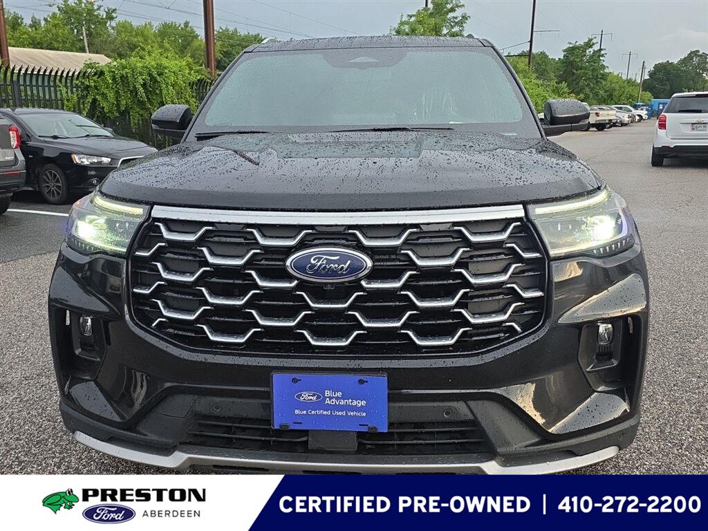 Agate Black 2025 Ford Explorer SUV / Crossover All-Wheel Drive Automatic