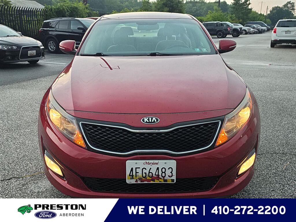 Remington Red 2015 Kia Optima Sedan Front-Wheel Drive Automatic
