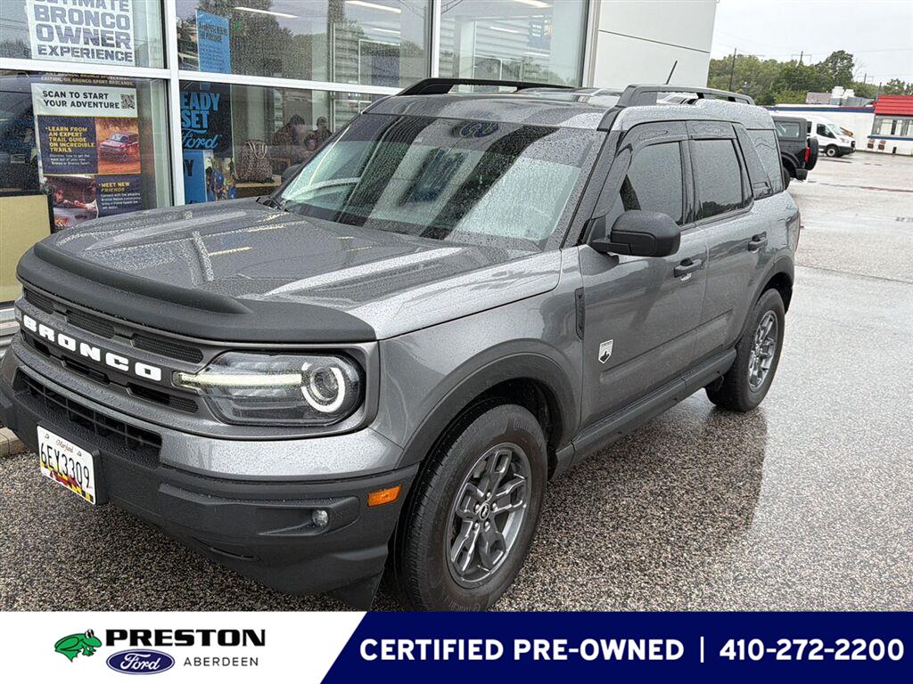 Carbonized Gray 2022 Ford Bronco Sport SUV / Crossover All-Wheel Drive 8-Speed Automatic