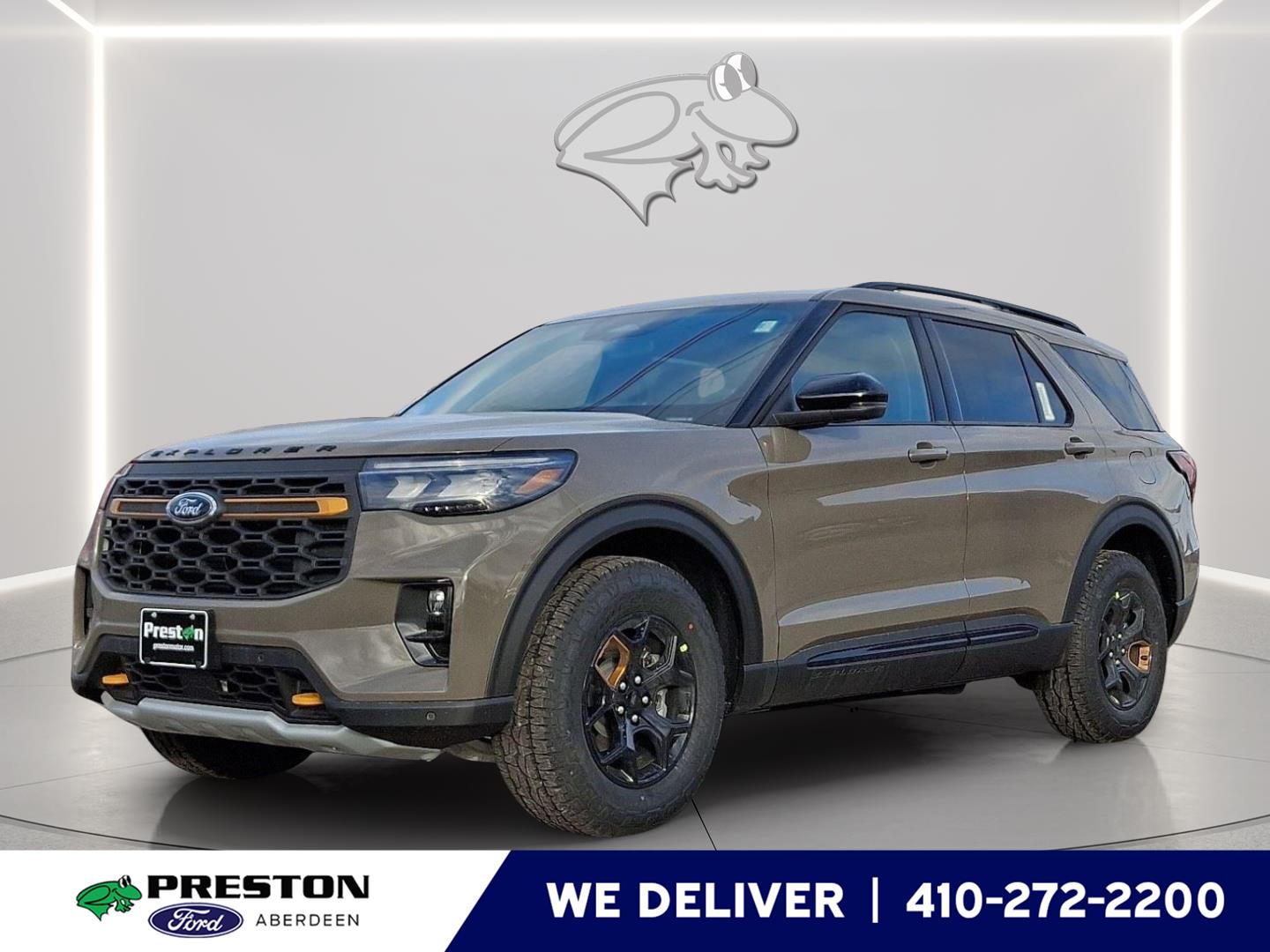 Marsh Gray 2026 Ford Explorer Tremor AWD SUV / Crossover All-Wheel Drive Automatic