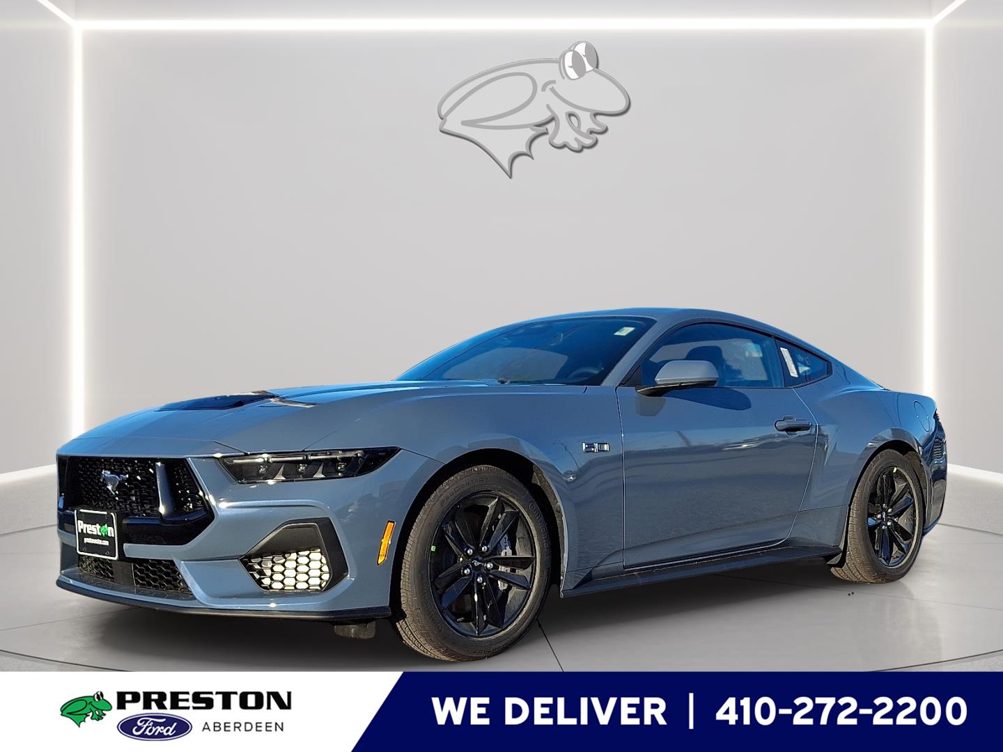 Vapor Blue 2026 Ford Mustang Coupe Rear-Wheel Drive Automatic