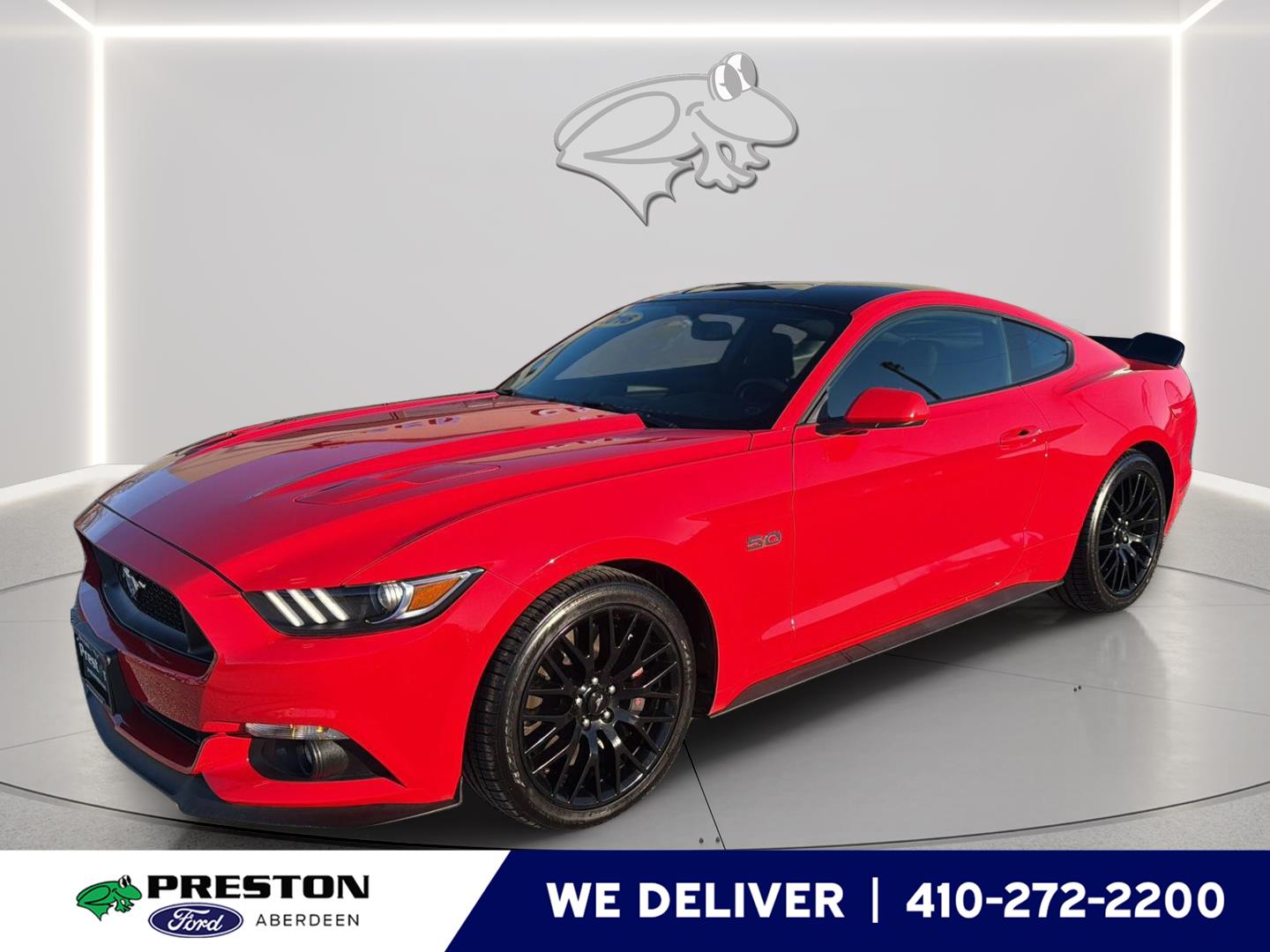 Race Red 2016 Ford Mustang GT Coupe RWD Coupe Rear-Wheel Drive 6-Speed Manual