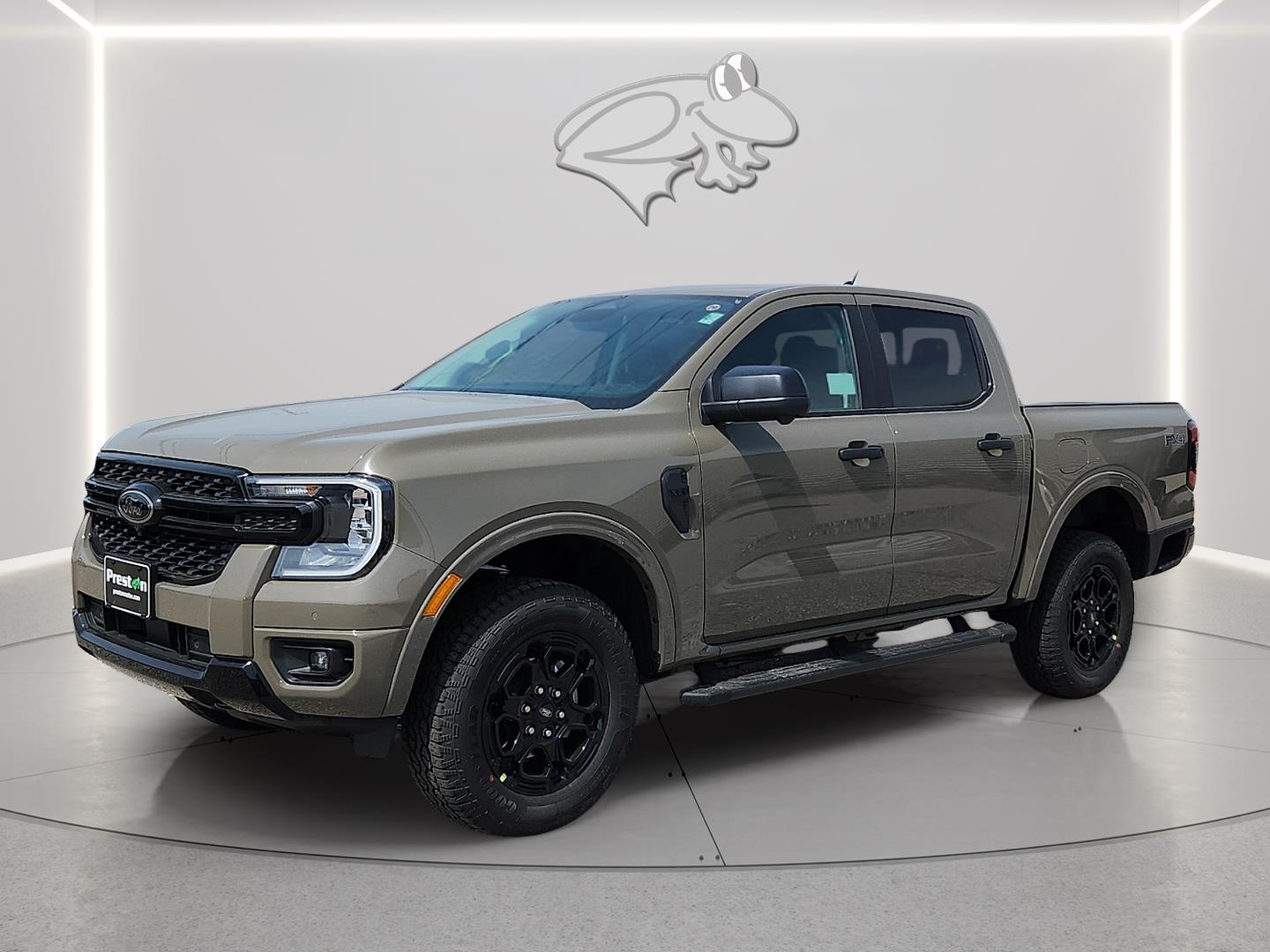 Marsh Gray 2026 Ford Ranger XLT SuperCrew 4WD Pickup Truck Four-Wheel Drive Automatic