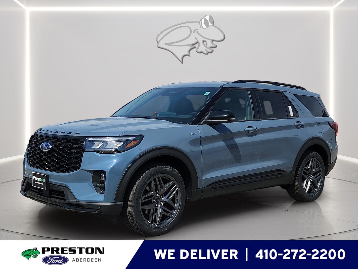 Vapor Blue Metallic 2026 Ford Explorer ST-Line AWD SUV / Crossover All-Wheel Drive Automatic