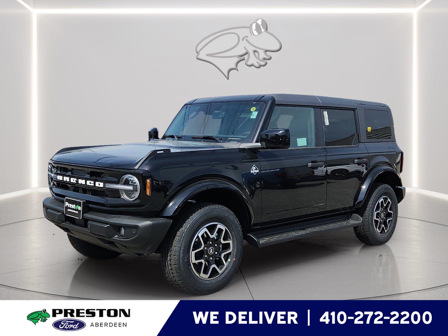 Shadow Black 2026 Ford Bronco SUV / Crossover Four-Wheel Drive Automatic