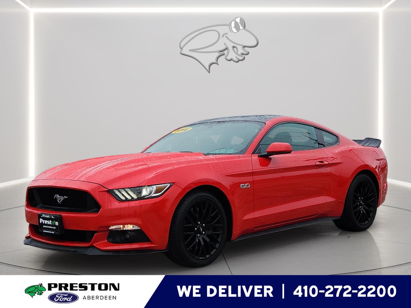 Race Red 2016 Ford Mustang GT Coupe RWD Coupe Rear-Wheel Drive 6-Speed Manual