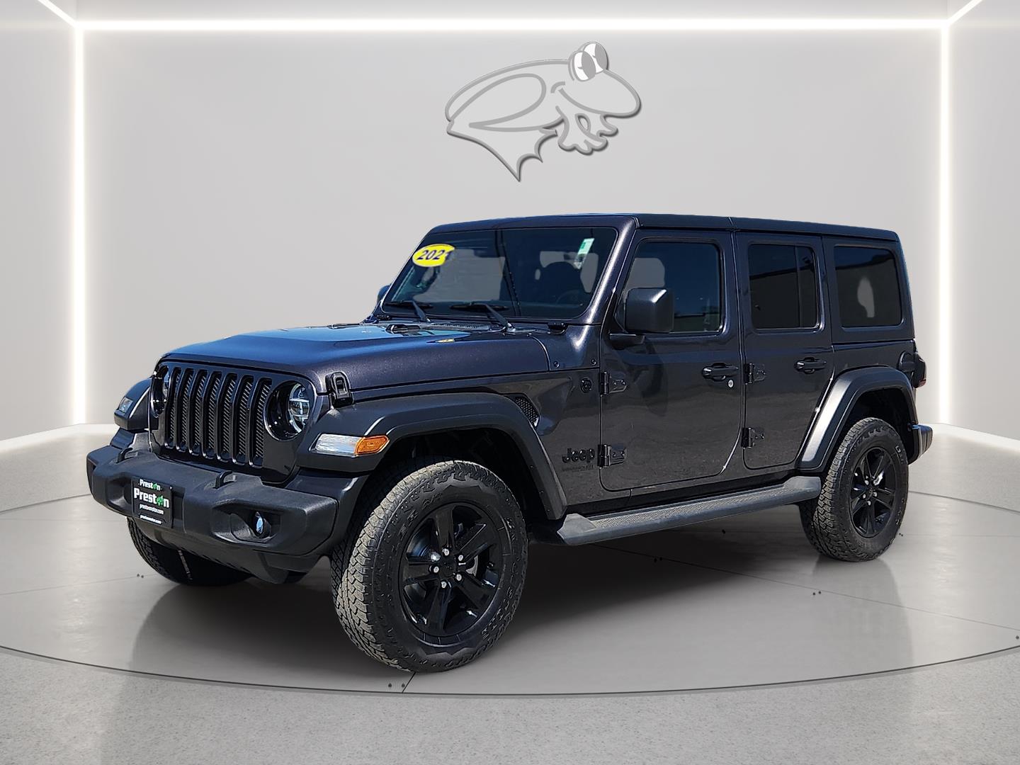 Black Clearcoat 2021 Jeep Wrangler Unlimited Sport Altitude 4WD SUV / Crossover Four-Wheel Drive 8-Speed Automatic