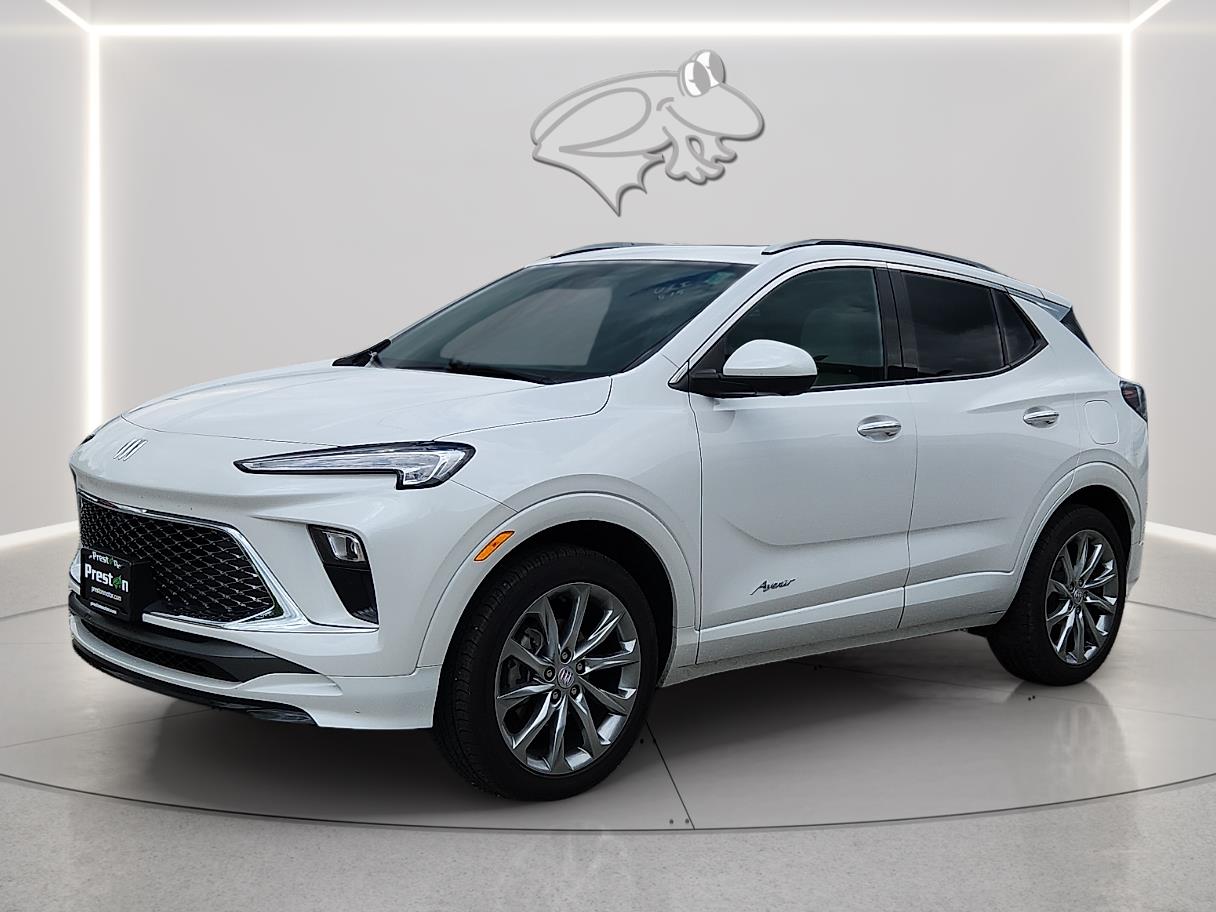 White Frost Tricoat 2024 Buick Encore GX Avenir AWD SUV / Crossover All-Wheel Drive 9-Speed Automatic
