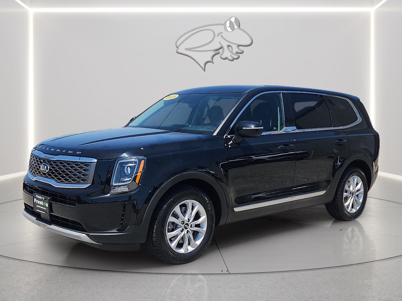 Ebony Black 2021 Kia Telluride LX AWD SUV / Crossover All-Wheel Drive 8-Speed Automatic