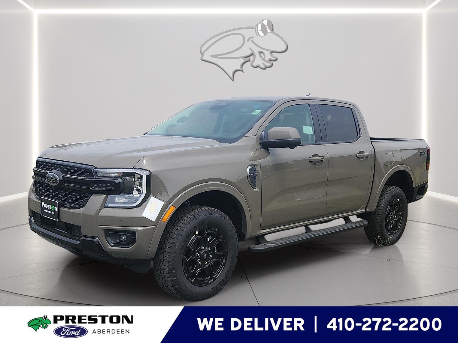 Marsh Gray 2026 Ford Ranger Pickup Truck Four-Wheel Drive Automatic