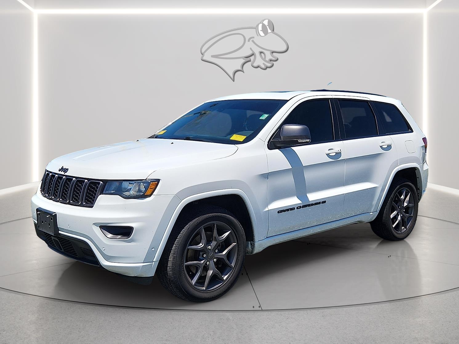 Bright White Clearcoat 2021 Jeep Grand Cherokee SUV / Crossover Four-Wheel Drive 8-Speed Automatic