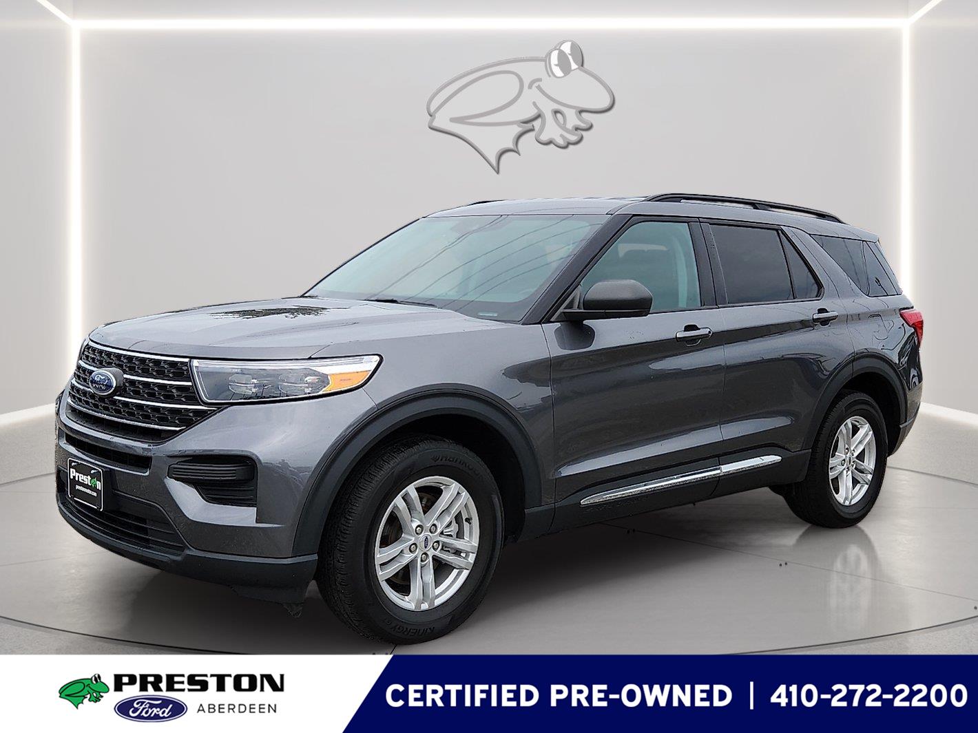 Carbonized Gray 2023 Ford Explorer SUV / Crossover All-Wheel Drive Automatic