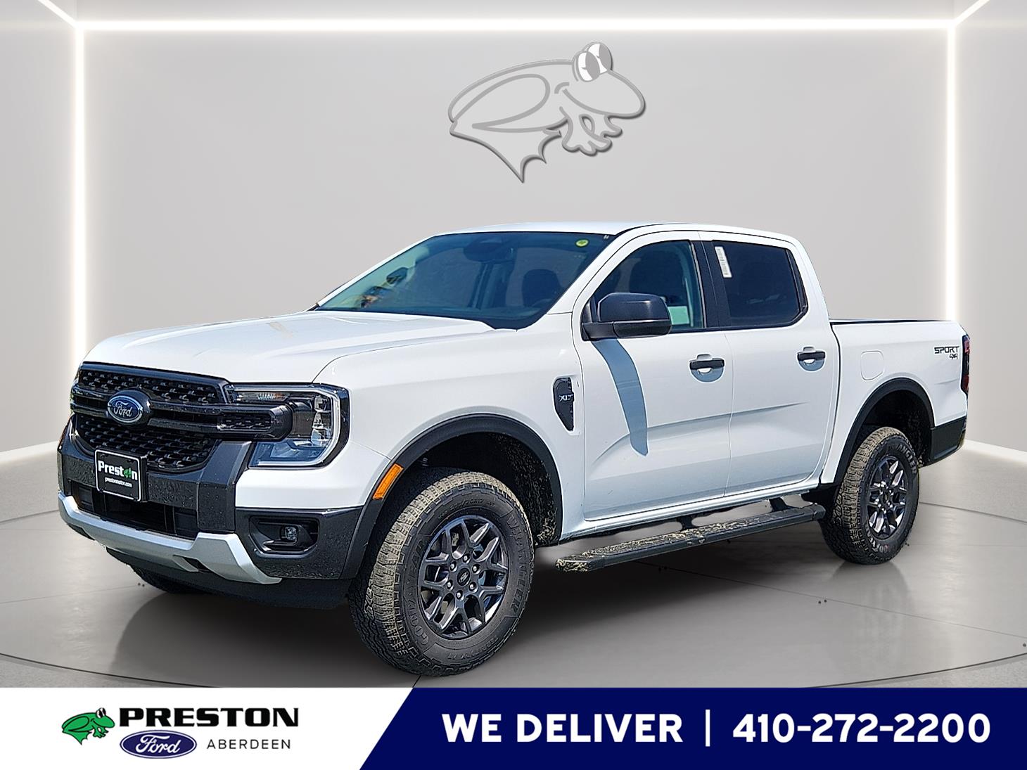 Oxford White 2026 Ford Ranger Pickup Truck Four-Wheel Drive Automatic
