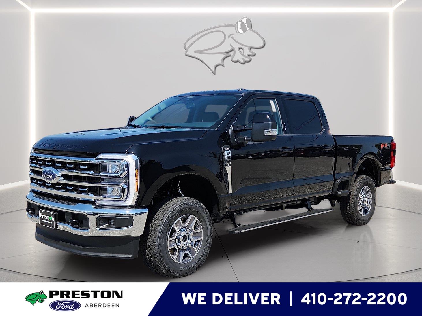 Agate Black 2026 Ford F-250 Super Duty Pickup Truck Four-Wheel Drive Automatic