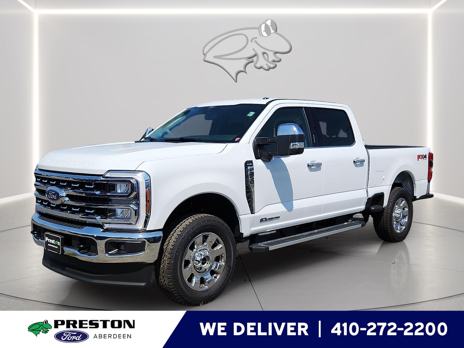 Oxford White 2026 Ford F-250 Super Duty Pickup Truck Four-Wheel Drive Automatic