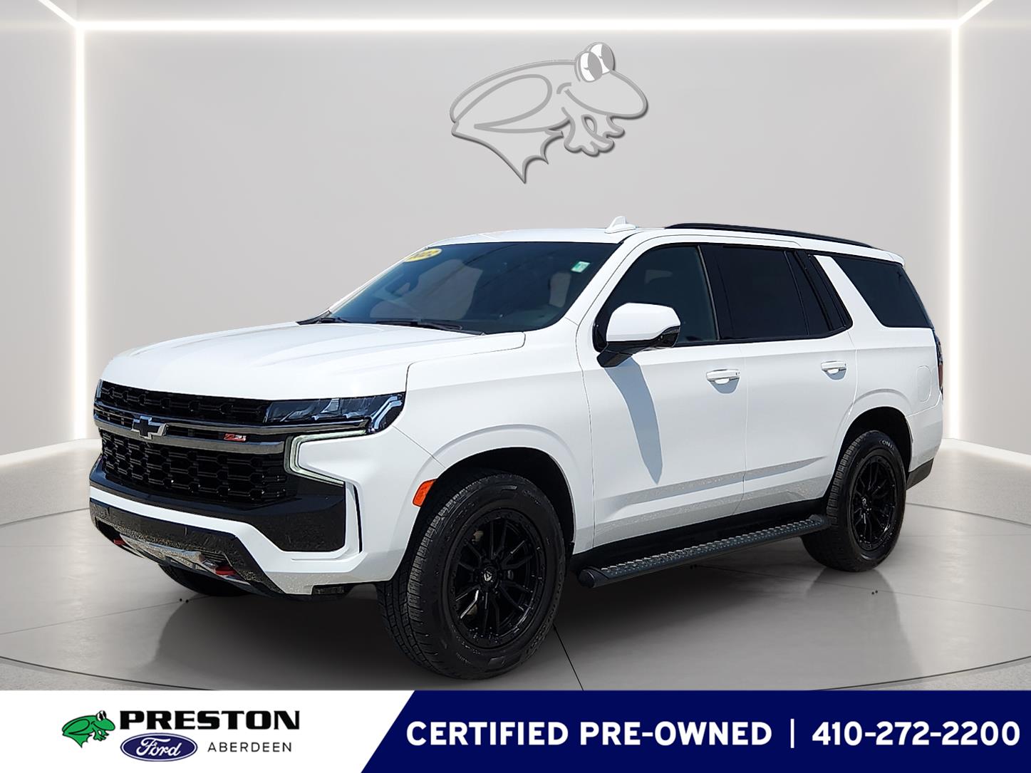 Summit White 2022 Chevrolet Tahoe SUV / Crossover Four-Wheel Drive Automatic