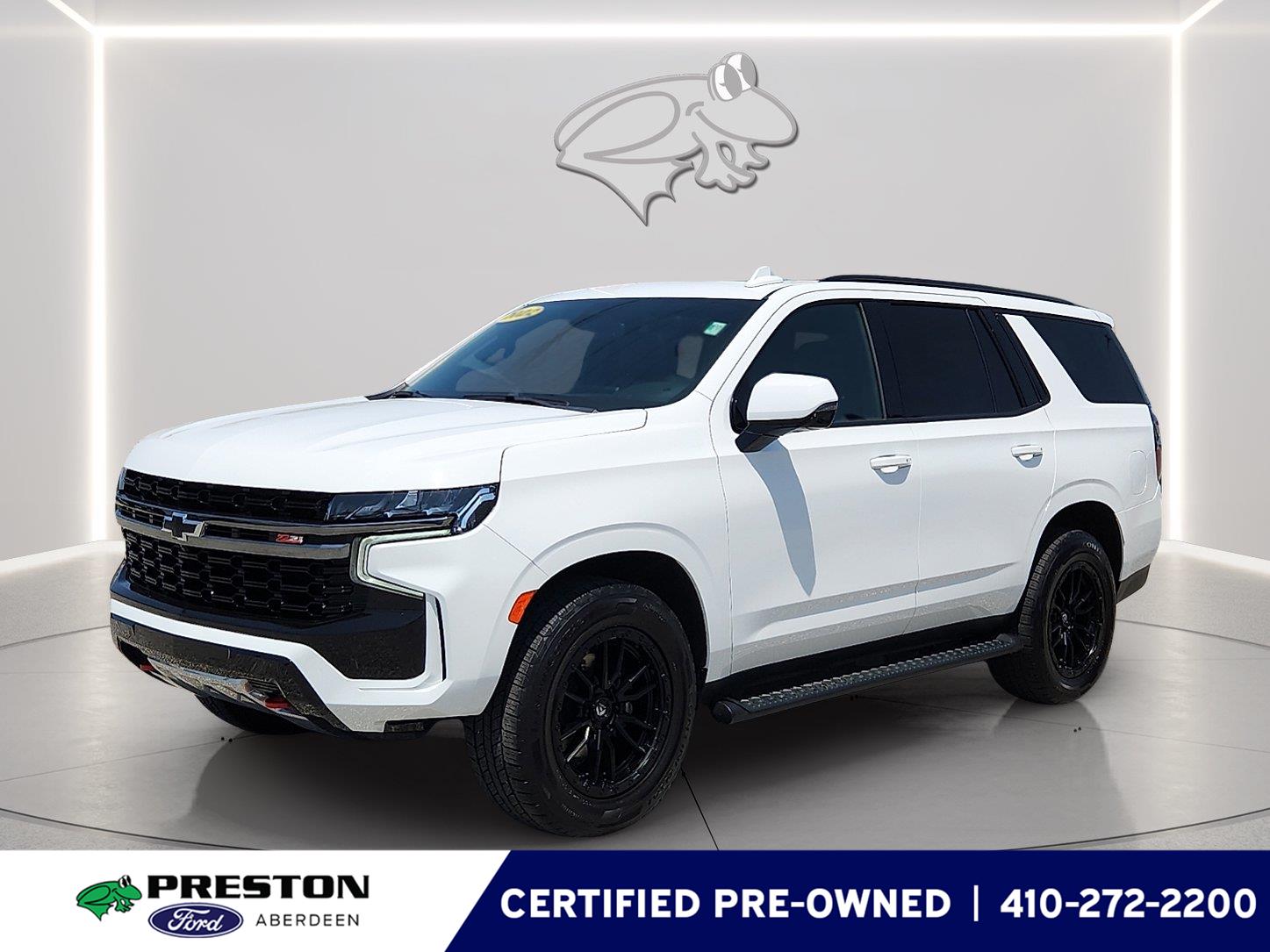 Summit White 2022 Chevrolet Tahoe SUV / Crossover Four-Wheel Drive Automatic