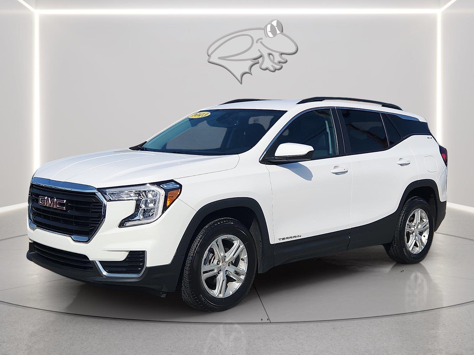 Summit White 2023 GMC Terrain SUV / Crossover All-Wheel Drive 9-Speed Automatic Overdrive