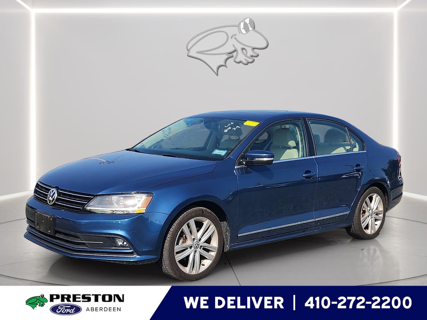 Silk Blue Metallic 2017 Volkswagen Jetta Sedan Front-Wheel Drive Automatic