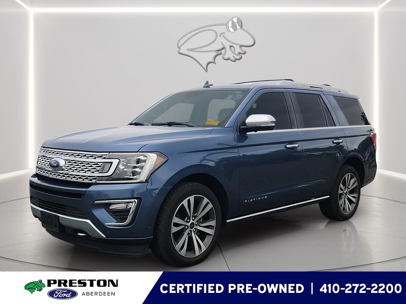 Blue 2020 Ford Expedition SUV / Crossover Four-Wheel Drive Automatic