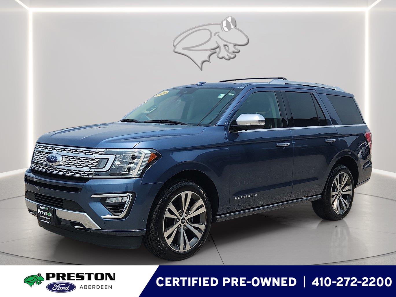 Blue 2020 Ford Expedition SUV / Crossover Four-Wheel Drive Automatic
